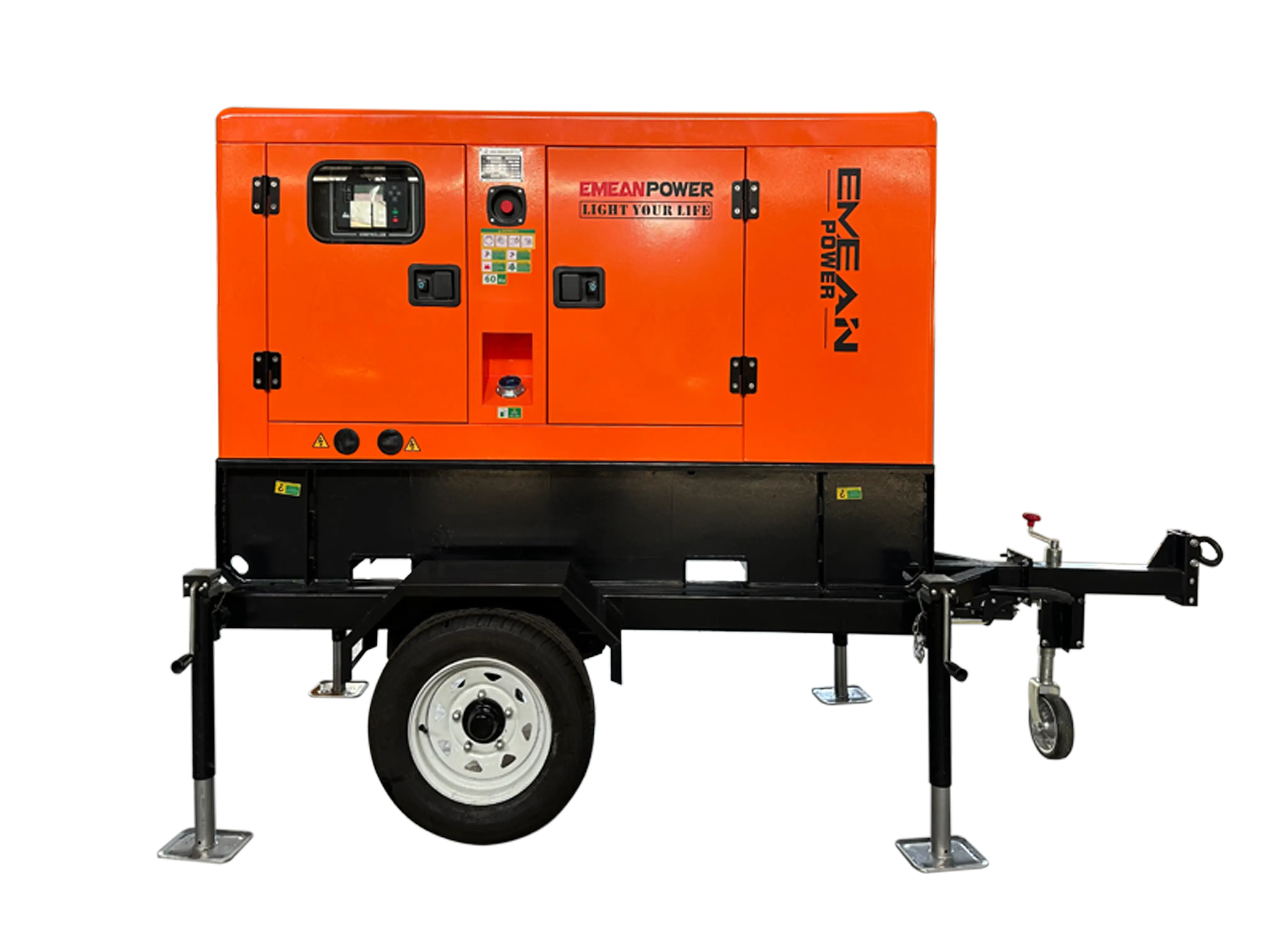 Generator Seluler Dengan Trailer Roda Dua