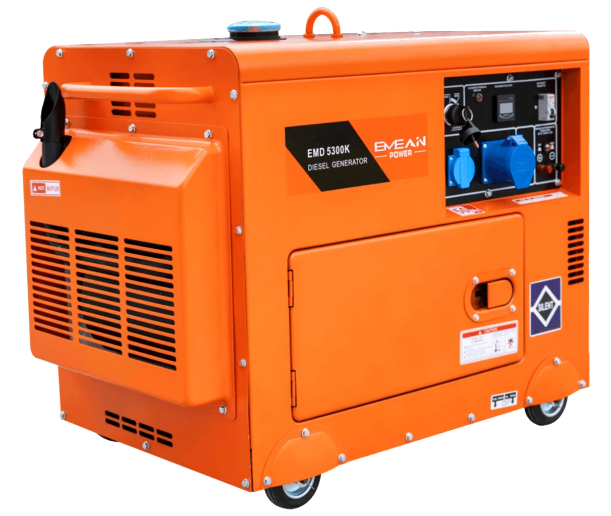 Generator Diesel Senyap 5kVA &ndash; Berpendingin Udara | EMEAN