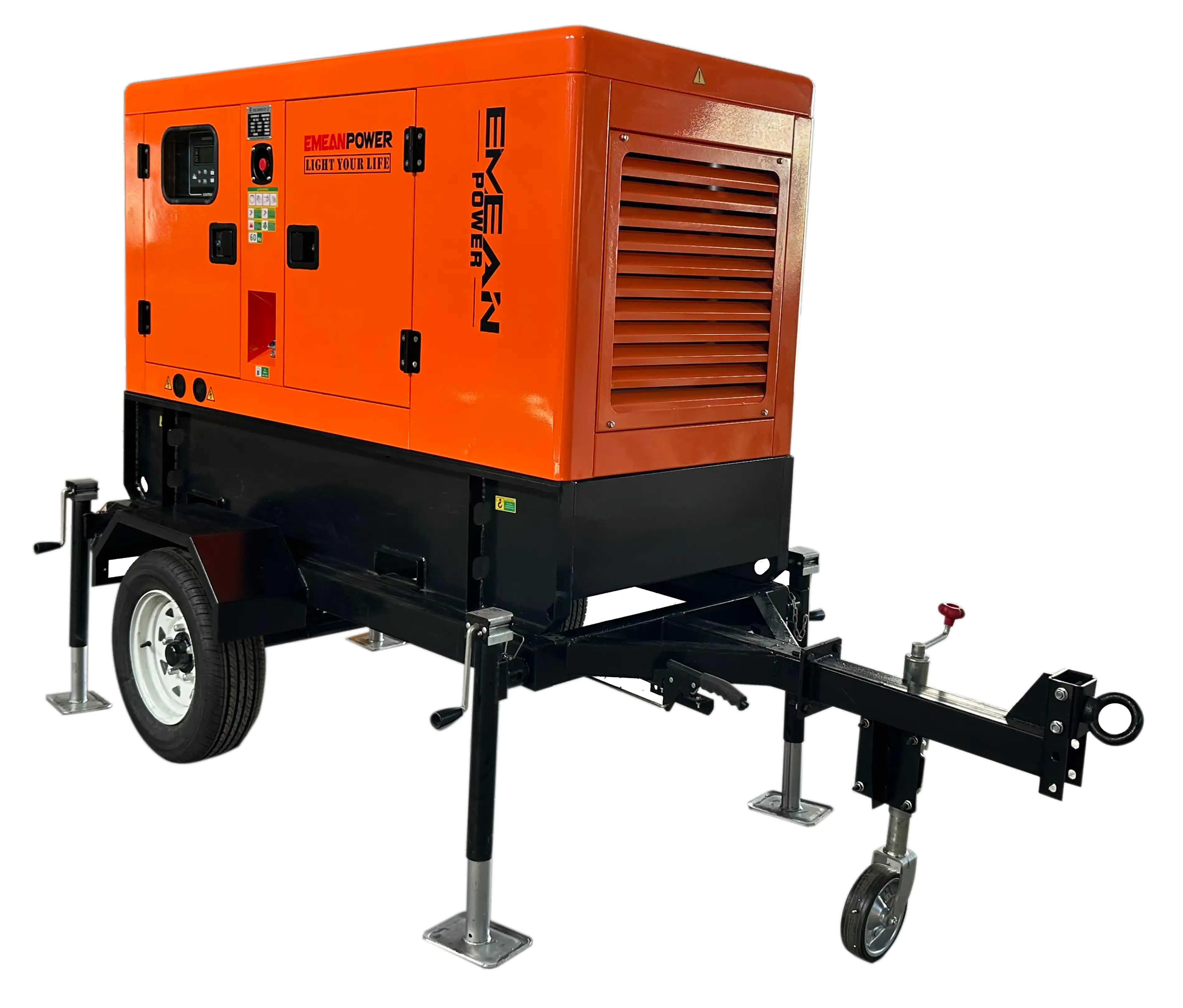 Generator Seluler Dengan Trailer Roda Dua