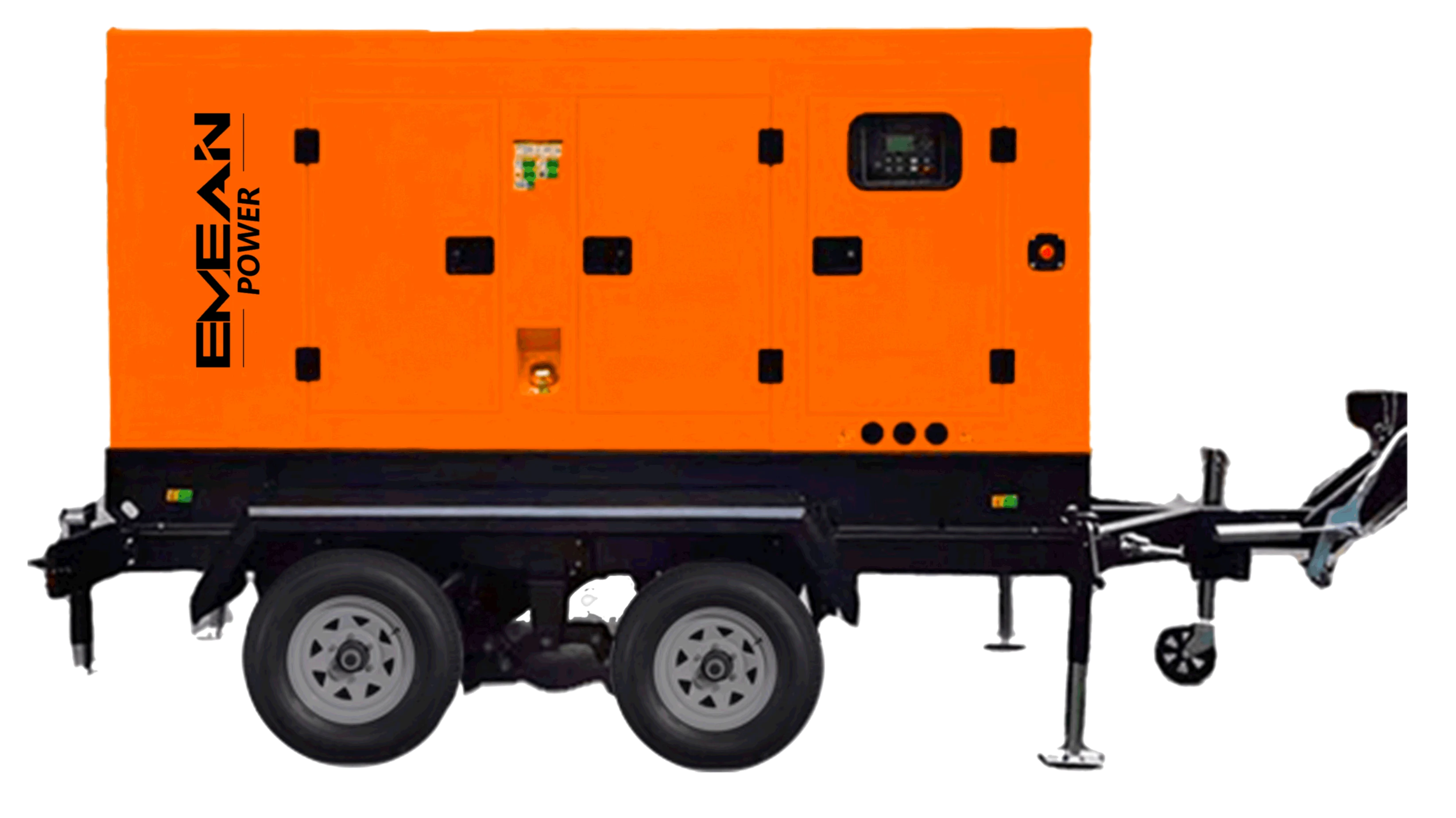 Generator Seluler Dengan Trailer Empat Roda