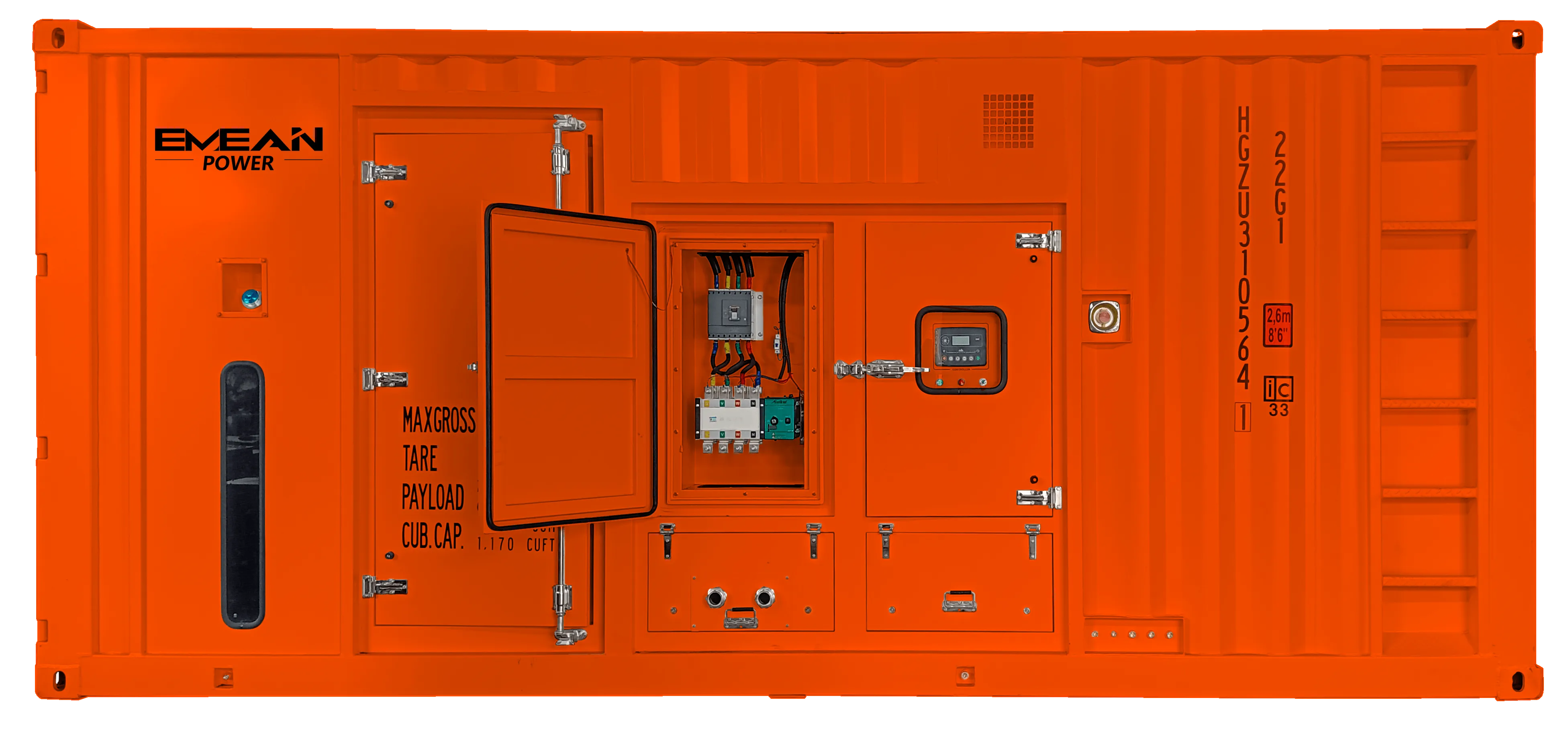 Genset Tipe Kontainer 900KVA/720KW Dengan Mesin WEICHAI